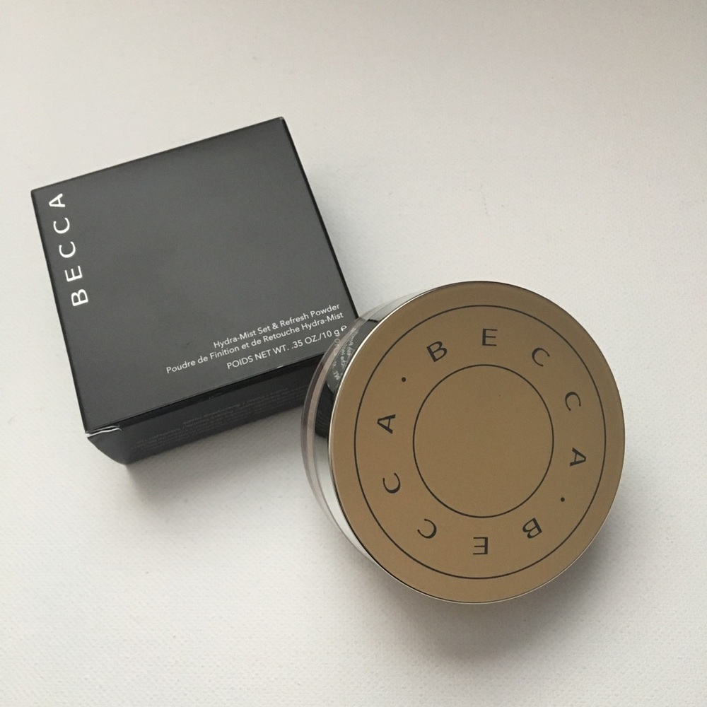 NIB Becca Hydra Mist Set & Refresh Powder NEW 0.35oz /10g
